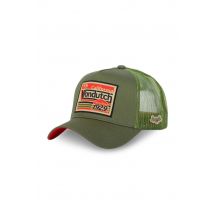 VON DUTCH - Cappellino con logo vintage verde e arancione