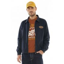 VON DUTCH - Chaqueta estilo garaje de algodón azul marino