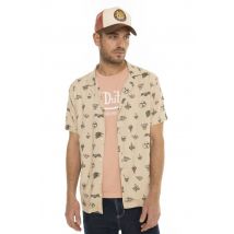 VON DUTCH - Camicia in viscosa stampata