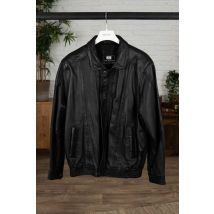 Chaqueta hombre aqua leather VINT00346