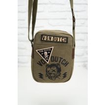 VON DUTCH - Borsa a tracolla color cachi Von Dutch