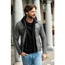 Chaqueta hombre cityzen KANSAS HOOD GREY
