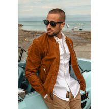 Chaqueta hombre daytona WINDON GOAT SUEDE COGNAC