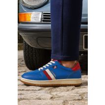 STEVE MCQUEEN - Sneakers Steve McQueen in pelle blu oceano