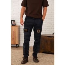 AERONAUTICA MILITARE - Pantalón anti-G azul marino para hombre