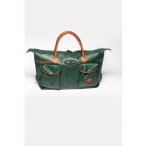 STEVE MCQUEEN - Bolsa de viaje Steve McQueen en cuero verde pino