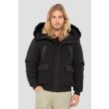 SCHOTT - Giacca softshell nera con cappuccio