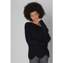 DIEGO REIGA - Pull noir longues manches
