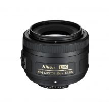 Nikon AF-S DX NIKKOR 35 mm f/1.8G Standard Prime Lens, Black