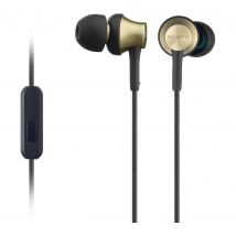 SONY MDR-EX650APT Headphones - Black & Gold, Black,Gold