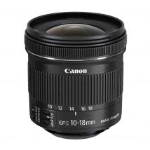 CANON EF-S 10-18 mm f/4.5-5.6 IS STM Wide-angle Zoom Lens, Black