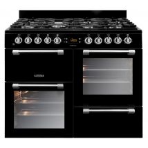 LEISURE Cookmaster CK100G232K 100 cm Gas Range Cooker - Black, Black