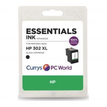 ESSENTIALS 302 XL Black HP Ink Cartridge, Black