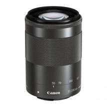 CANON EF-M 55-200 mm f/4.5-6.3 IS STM Telephoto Zoom Lens, Silver/Grey