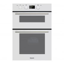 HOTPOINT Class 2 DD2 540 Electric Double Oven - White, White