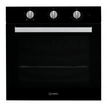 INDESIT Aria IFW 6330 Electric Single Oven - Black, Black