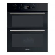 HOTPOINT Class 2 DU2 540 BL Electric Built-under Double Oven - Black, Black