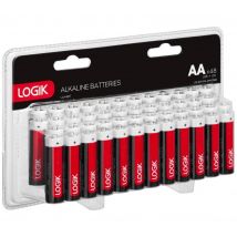 LOGIK LAA4817 AA Batteries - Pack of 48