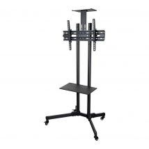 THOR 28092T TV Stand with Bracket - Black, Black