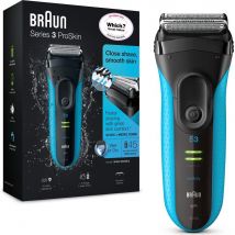 BRAUN Series 3 ProSkin 3040s Wet & Dry Foil Shaver - Black, Black