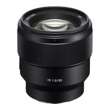 SONY FE 85 mm f/1.8 Standard Prime Lens, Black