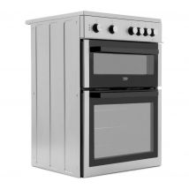 BEKO XTC611S 60 cm Electric Cooker - Silver, Silver/Grey