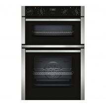 NEFF N50 U1ACE5HN0B Electric Double Oven - Stainless Steel, Stainless Steel