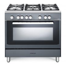 KENWOOD CK306SL 90 cm Dual Fuel Range Cooker - Slate Grey & Chrome, Silver/Grey