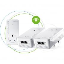 DEVOLO Magic 1 8369 WiFi Powerline Adapter Kit - Triple Pack, White