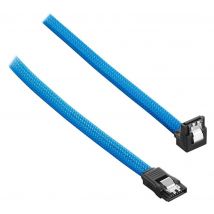 CABLEMOD ModMesh 60 cm Right Angle SATA 3 Cable - Light Blue