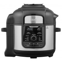 NINJA Foodi Max OP500UK Multi Pressure Cooker & Air Fryer - Black & Silver, Black,Silver/Grey