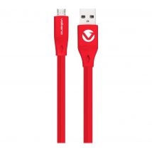 VOLKANO Slim Series VK-20082-RD USB to Micro USB Cable - 1.2 m