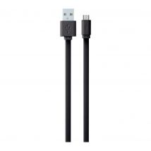 VOLKANO Slim Series CAB343-BK USB to Micro USB Cable - 1 m
