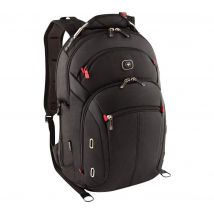 Wenger Gigabyte 15" Laptop Backpack - Black, Black