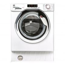 HOOVER H-Wash 300 HBWS 48D2ACE Integrated 8 kg 1400 Spin Washing Machine, White