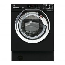 HOOVER H-Wash 300 HBWS48D1ACBE Integrated 8 kg 1400 Spin Washing Machine  Black, Black