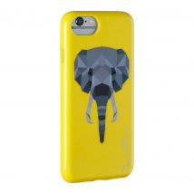 WILMA Electric Savanna Elephant iPhone 6 / 6s / 7 / 8 / SE Case - Yellow, Yellow