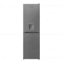 MONTPELLIER MFF185DX 50/50 Fridge Freezer - Inox, Silver/Grey