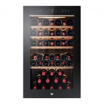 HAIER HWS49GA Wine Cooler - Black, Black