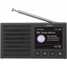 MAJORITY EDD-DAB-BLK Eddington Portable DABﱓ Smart Bluetooth Radio - Black, Black