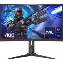 AOC C32G2ZE/BK Full HD 31.5" Curved WLED Gaming Monitor - Black, Black