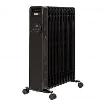 ZANUSSI ZOFR5005B Portable Oil-Filled Radiator - Black, Black