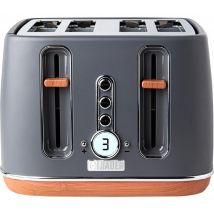 HADEN Dorchester 201317 4-Slice Toaster - Pebble Grey