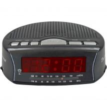 LLOYTRON Daybreak J2006BK FM/AM Clock Radio - Black, Black