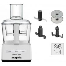 MAGIMIX CS 3160 Food Processor - White, White