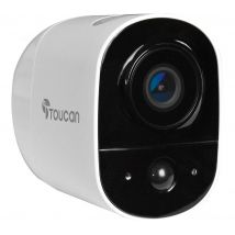 TOUCAN TWC200WU Full HD 1080p WiFi Security Camera, Black,White