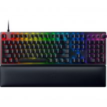 RAZER Huntsman V2 Mechanical Gaming Keyboard - Purple Switches, Black