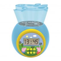 LEXIBOOK RL977PP Projector Alarm Clock - Peppa Pig, Green,Blue