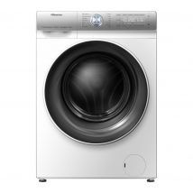 HISENSE QR Series WFQR1014EVAJM 10 kg 1400 Spin Washing Machine - White, White