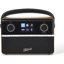 ROBERTS Stream 94L DABﱓ Smart Bluetooth Radio - Black & Cherry Wood, Black